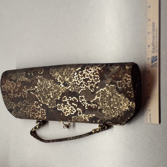 Genuine Vintage 40s/50s Era Evening Bag Asian Inspired Design - Picture 11 of 11